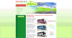 Desktop Screenshot of frankbus.cz