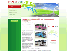 Tablet Screenshot of frankbus.cz